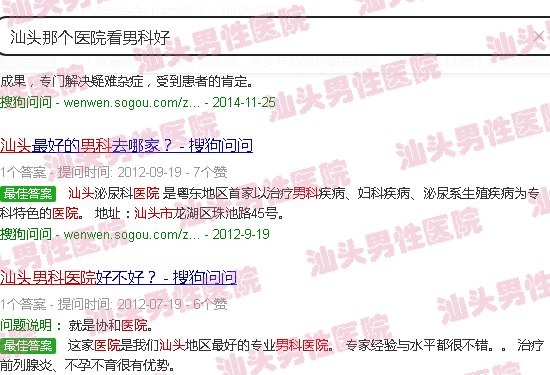 汕头那个医院看男科好